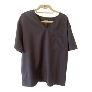 Scrubstar gray scrub top